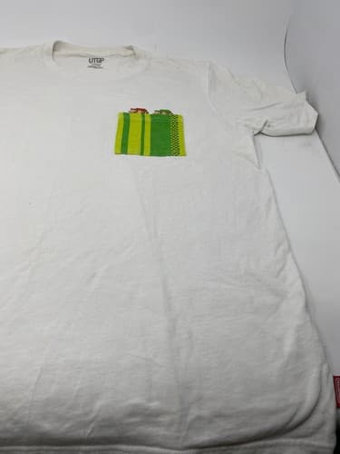 UNIQLO UTGP Nintendo Super Mario Luigi Warp Pipe Pocket T-Shirt White — photo 6
