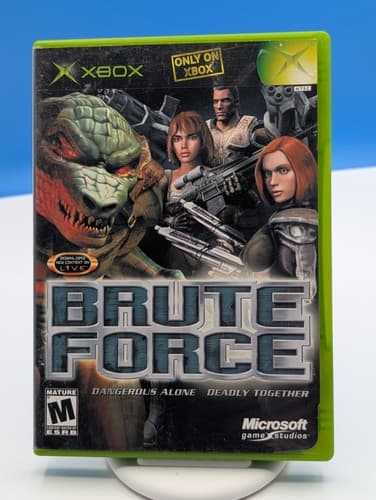 Brute Force Microsoft Original Xbox 2003 Game with Manual