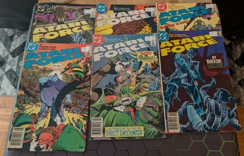 Atari Force.DC Comics 6 Issues - #2, 8, 9, 10, 11, 14