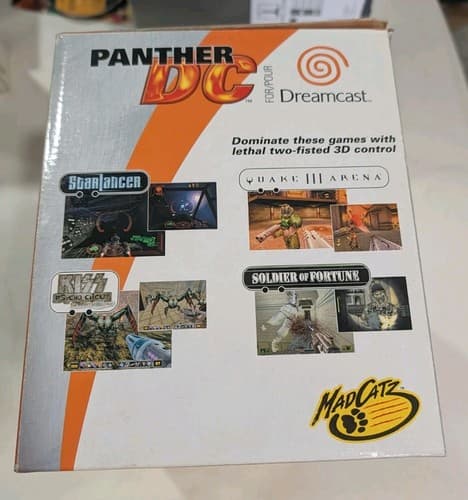 Sega Dreamcast Madcatz Panther DC Flight Stick Trackball Controller CIB — photo 6