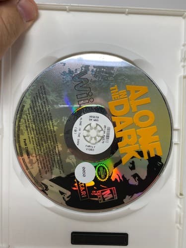 Alone in the Dark (Wii, 2008) Disc & Case No Manual Included Tested Working — photo 8