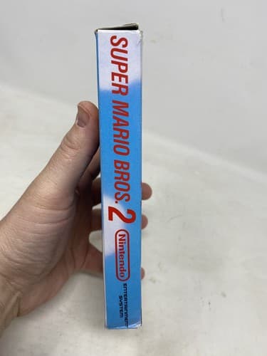 SUPER MARIO BROS. 2 MARIO MADNESS NINTENDO NES BOX AND GAME — photo 5