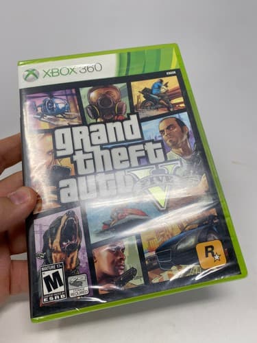 Grand Theft Auto V GTA 5 Microsoft Xbox 360 NEW Factory Sealed NTSC First Print — photo 4