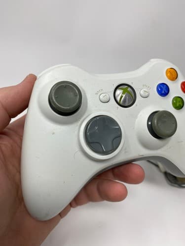 Microsoft Xbox 360 Wireless Controller White with Charging Cable and Headset OEM — photo 2