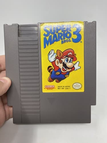 NES Super Mario Bros. 3 Bros. Nintendo Game Tested & Working — photo 2