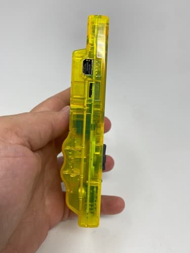 Nintendo GameBoy Light Game Boy GB Console Clear Yellow Toys R Us Limited Model — photo 7