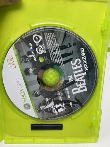 Lot 5 Xbox 360 Games Rock Band Hero, Beatles, ACDC Rocksmith Some CIB — photo 6