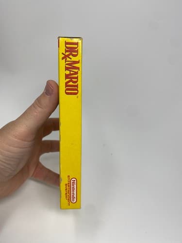 Dr. Mario Nintendo NES Game Cartridge + Box Authentic No Manual 1990 — photo 5