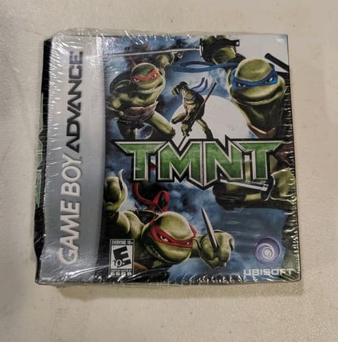 Teenage Mutant Ninja Turtles TMNT Gameboy Advance GBA New Sealed Crushed