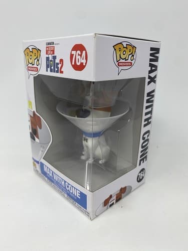 Funko Pop! Movies Secret Life of Pets 2 Max With Cone Vinyl Figure #764 — photo 2