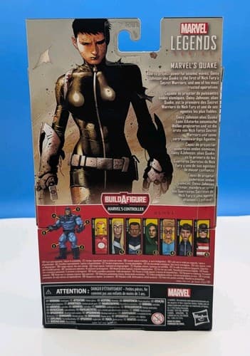 Marvel Legends Quake 6" Action Figure 2022 Hasbro Controller Wave Sealed New — photo 3