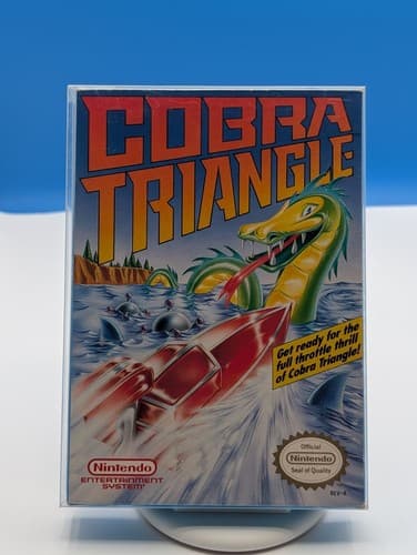 COBRA TRIANGLE (Nintendo NES) Complete in Box - Very Good Condition