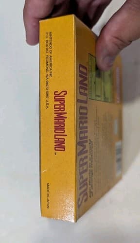 Super Mario Land Complete In Box CIB Green Screens Nintendo Game Boy — photo 3
