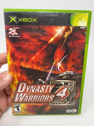 Dynasty Warriors 4 (Microsoft Xbox, 2003) CIB Complete w/ Manual Tested