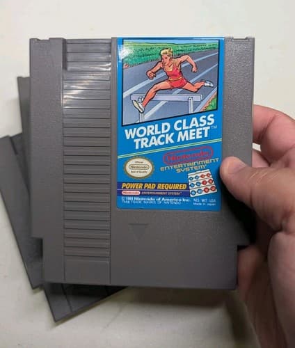 Lot Of 3 NES Carts - Track & Field I & II And World Class Track Meet — photo 8