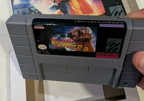 SNES SUPER BACK to the FUTURE II ENGLISH Rom Hack US Seller — photo 8