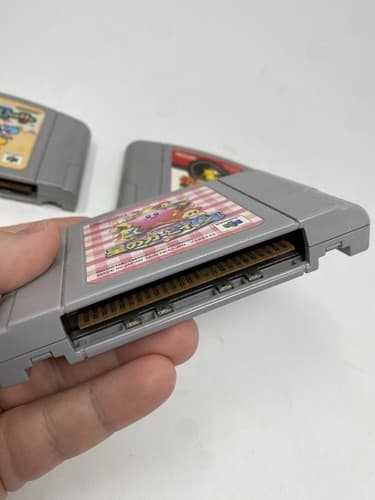 Lot of 3 Kirby Crystal Shards Yoshi Story Pokémon Snap Nintendo N64 Japan Import — photo 6