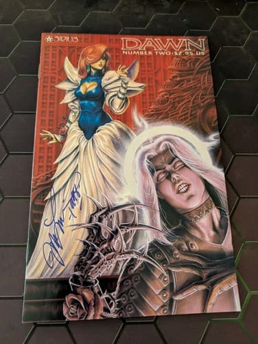 Sirius Dawn #2 Comic Signed By Joseph Michael Linsner 1995
