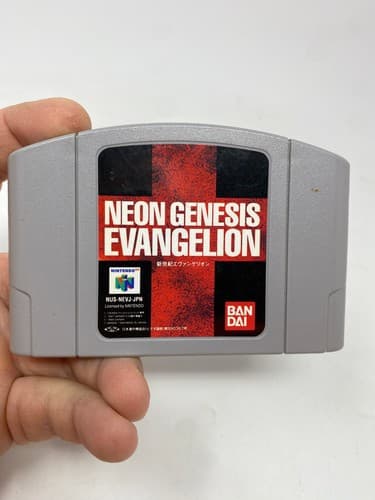 Neon Genesis Evangelion Nintendo 64 N64 Japanese Import Cartridge Only Bandai