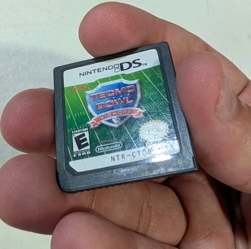 Tecmo Bowl: Kickoff (Nintendo DS) Video Game Cartridge Tested — photo 3