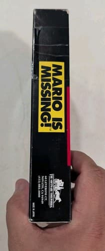 Mario Is Missing Super Nintendo SNES Complete in Box - Damaged Box, W/ Poster — photo 7