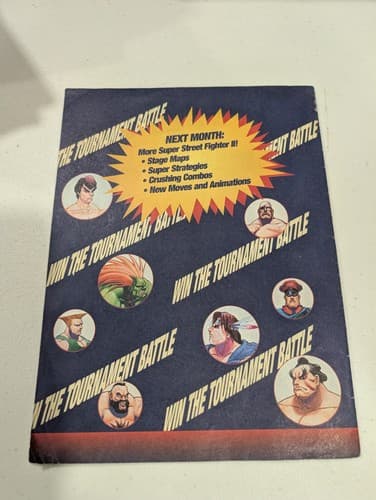 1994 GamePro Pro Strategy Guide: Super Street Fighter II Turbo Insert Super NES — photo 2