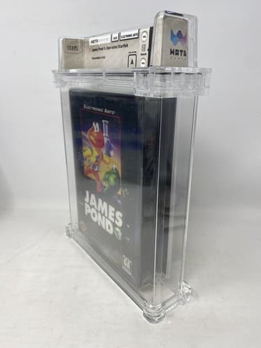 SEGA GENESIS FACTORY SEALED GAME JAMES POND 3 BRAND NEW WATA 9.4 A TOP OF POP 1 — photo 8