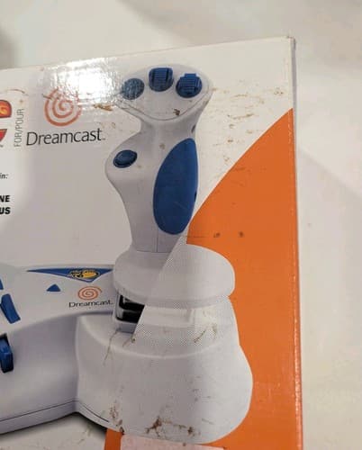 Sega Dreamcast Madcatz Panther DC Flight Stick Trackball Controller CIB — photo 5
