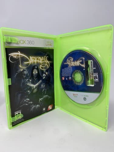 The Darkness (Microsoft Xbox 360, 2007) CIB Complete In Box 2k Tested — photo 8