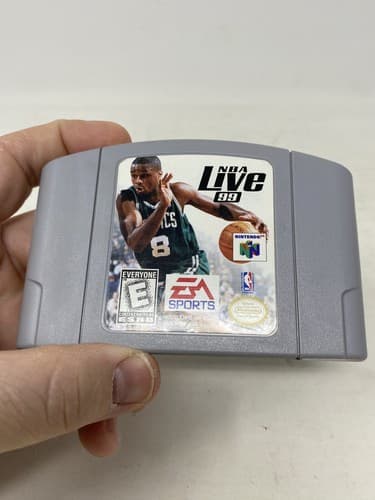 NBA LIVE 99 NINTENDO 64 N64 Game Tested + Working & Authentic! — photo 5