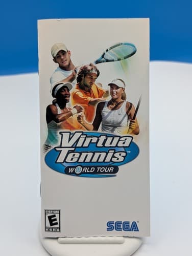 Virtua Tennis: World Tour (UMD) Sony PSP Video Game SEGA Federer with Manual — photo 4