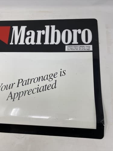 Marlboro Point Of Sale Counter Top Display May Vintage From Liquor Store 1992 — photo 6