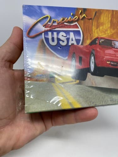Cruis'n USA Nintendo 64 N64 1996 Factory Sealed Brand New Black Label — photo 7