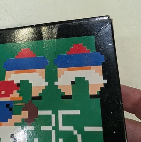 10- Yard Fight (Nintendo, NES) W/ Box with Hang Tab- TESTED & WORKS — photo 2