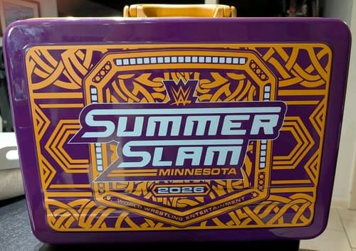 WWE SummerSlam 2026 Minnesota Purple Briefcase Exclusive Rare — photo 2