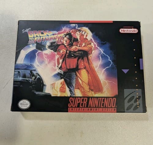 SNES SUPER BACK to the FUTURE II ENGLISH Rom Hack US Seller