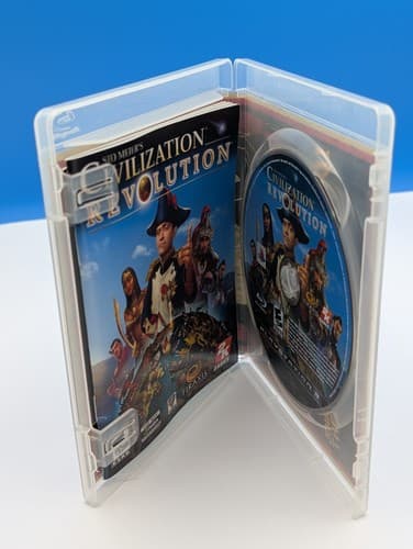 Sid Meier's Civilization Revolution PS3 PlayStation 3 Disc Manual Tested — photo 3