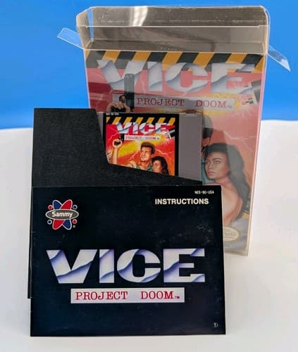 Vice: Project Doom Nintendo NES Complete Tested & Working — photo 4