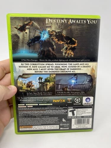 Prince of Persia Microsoft Xbox 360 (2008) CIB Complete Tested Working CIB VG — photo 5