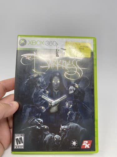 The Darkness Xbox 360 2007 M Rated Game 2K NTSC Complete Case Manual — photo 2