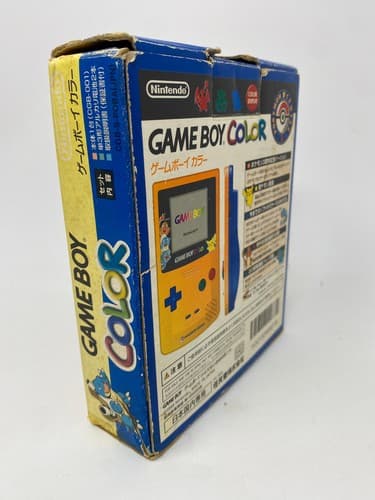 Nintendo Game Boy Color Pokemon Center 3rd Anniversary Orange Blue Console Japan — photo 3