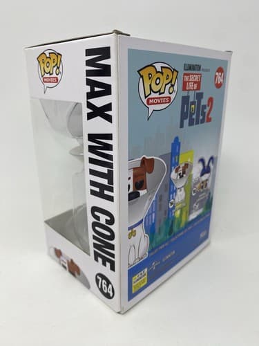 Funko Pop! Movies Secret Life of Pets 2 Max With Cone Vinyl Figure #764 — photo 4