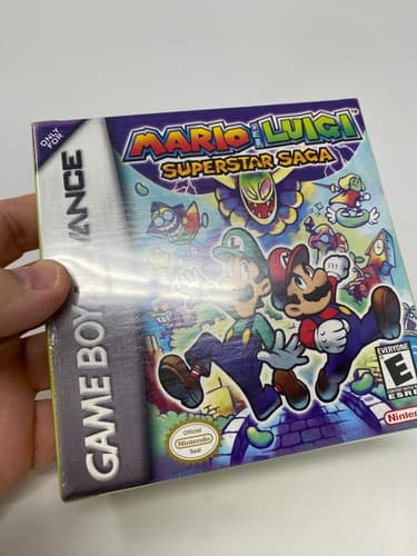 Mario & Luigi Superstar Saga Nintendo Game Boy Advance GBA New Factory Sealed — photo 5