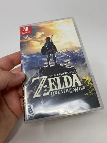 Legend Zelda Breath of Wild (Nintendo Switch) Factory Sealed! FIRST-PRINT 00000 — photo 5