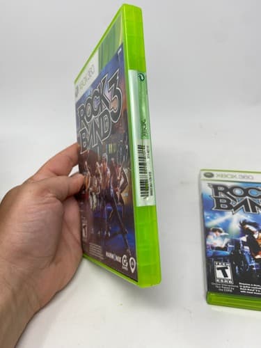 Rock Band 1 and 2 (Microsoft Xbox 360, 2007) Bundle Lot of 2 Tested Working — photo 3