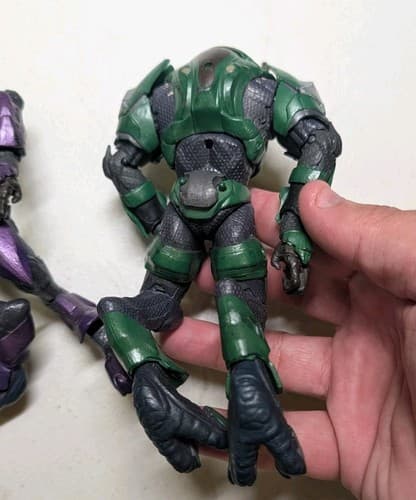 Lot of 2 Halo McFarlane Figures Loose - Spartan CQC, Covenant Elite Minor — photo 8