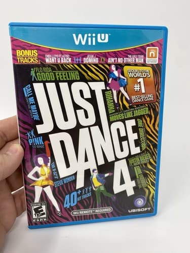 Just Dance 4 Nintendo Wii U Complete With Manual — photo 2