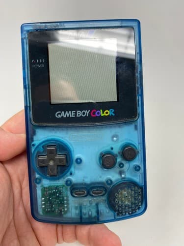 Nintendo GAME BOY COLOR ANA Limited Edition Skelton Blue Console CGB-001 Japan — photo 2