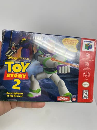 Toy Story 2 Buzz Lightyear to the Rescue Nintendo 64 N64 New Factory Sealed — photo 7