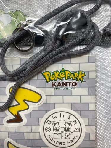 PokéPark KANTO Elite Trainer Pouch with Sticker Japan Substitute Charm — photo 6